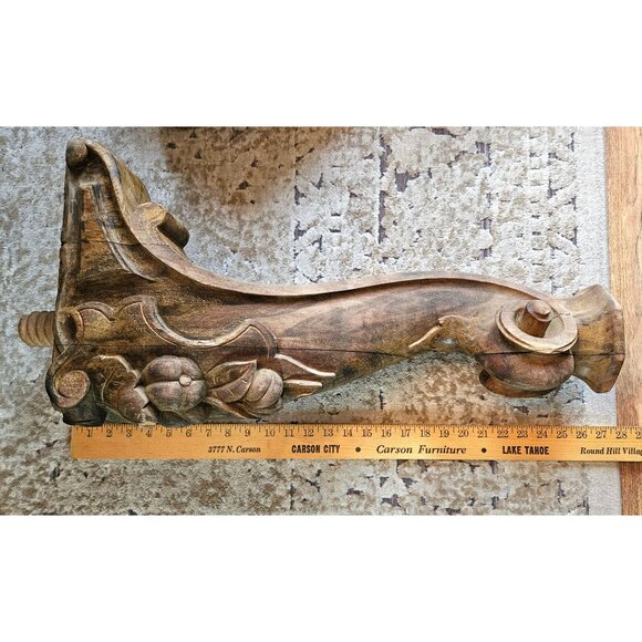 Antique Grand Piano Legs Set of 4 Hand Carved Wood 1800's Architectural Salvage - Picture 13 of 13